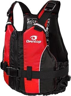 Owntop Buoyancy Aids Adults, Foam Buoyancy Vest Jacket with Crotch Strap Inner Pocket Unisex for Paddleboarding Kayaking Sup Fishing
