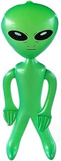JNAWA Halloween Inflatable Alien Toy Party Decoration Balloon 85cm Large Inflatable Toys Halloween Alien Theme Bar Party Dress Up Party Decorations Props