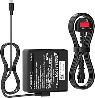 100W USB-C Laptop Charger for ASUS ROG Ally X Ally Dock ROG Flow X13 Z13 GV301 GV302 GZ301, ZenBook 14 14X UX5400 UX5401 Strix G18 G17 G16 G15 Zephyrus G16 G15 G14 Type C Power Adapter Supply Cord