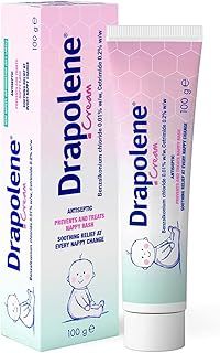 Drapolene® Cream 100g Tube | Prevents and Treats Nappy Rash | Soothes and Protects Baby's Bottom from Newborn Onwards