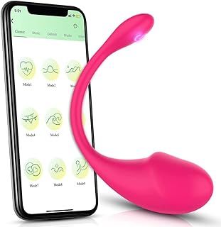 Wearable Egg Vibrators, Adult Toys for Couple Bullet Vibrator with 9 Vibrating and APP Remote Control, Clitoral Stimulator,Sex Toys 4couples Men & Women
