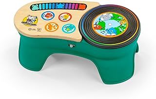 Baby Einstein + Hape DJ Discovery Musical Toy Turntable, Ages 6 Months and Up
