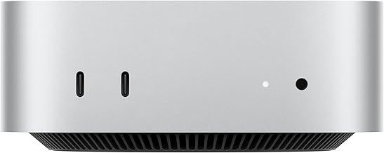 Apple Mac mini Desktop Computer with M4 chip with 10 core CPU and 10 core GPU: Built for Apple Intelligence, 16GB Unified Memory, 256GB SSD Storage, Gigabit Ethernet. Works with iPhone/iPad