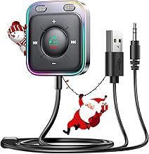 2025 JOYROOM Bluetooth 5.4 Car Adapter, Aux Bluetooth Adapter for Car with Dual Mics and Noise Cancellation, USB Aux Bluetooth Receiver 3.5mm Jack for Car Stereo Music Streaming and Hands-Free Calls
