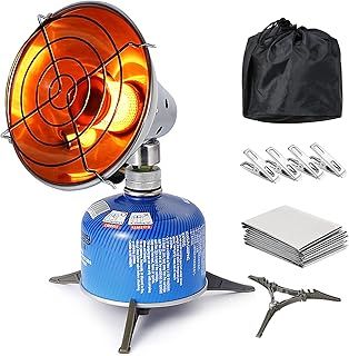 Lixada Camping Heater Portable Lightweight Gas-Heater Stainless Steel Camp Gas Heater for Outdoor Winter Warmth Tent Backpacking Picnic Hiking Traveling BBQ