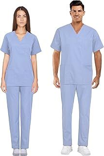 Proluxe Professional Healthcare Scrub Suit Set - Top & Trouser - Unisex
