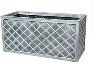 Scotrade MND G19 Beautiful Stylish Look 70cm Lazio Pewter Trough Garden Decor