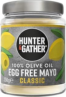 Product Image Hunter & Gather 100% Olive Oil Egg Free Classic Mayo 250g - Seed Oil Free, Keto & Vegan Friendly - No Added Sugar, Gluten & Soy Free