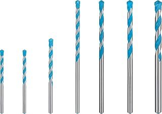 Bosch 7x EXPERT CYL-9 MultiConstruction Drill Bit Set (for Concrete, Soft tiles, Ø 5-10 mm, Professional Accessory Impact Drill/Driver, Rotary Drill/Drivers)