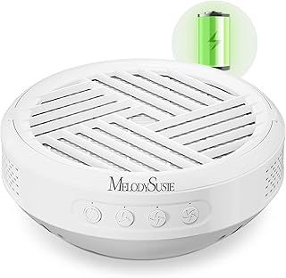 MelodySusie SProR Rechargeable Nail Dust Collector, Cordless Dust Suction Machine Compact Powerful Vacuum Fan for Beginner with Reusable Filter, Manicure Pedicure Tool for Acrylic Nail (White)