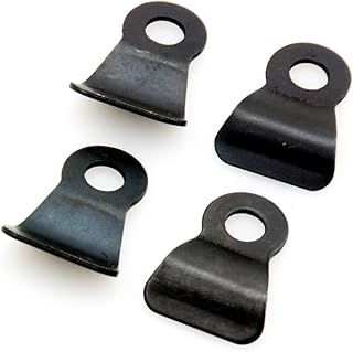 4 x Stove Glass Clips Wood Burner Multi Fuel Stoves Spare Parts Fits Most Models - S4U®
