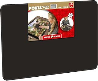 Portapuzzle - Large Puzzle Board - Non-Slip Felt, Portable & Sturdy Jigsaw Board for up to 1000 Piece Puzzles - Compact, Lightweight & Easy to Store Porta Puzzle Mat - Dimensions 55 x 75cm - Jumbo
