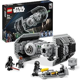 LEGO Star Wars 75347 TIE Bomber Building Toy - Starship Model with a Torpedo-Dropping Function - incl. a Gonk Droid Figure & Darth Vader Minifgure with a Lightsaber - Gift for 9+ Year Old Boys