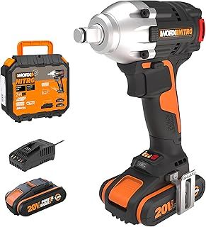 WORX WX272.9 18V (20V MAX) Cordless Brushless Impact Wrench - (Tool only - Battery & Charger Sold Separately)