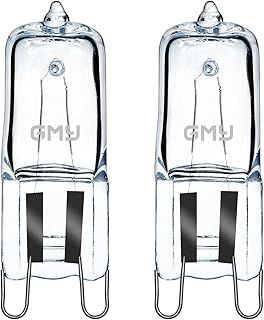 GMY G9 25W Halogen Oven Bulbs 230V for Microwave & Cooker - 2Pack, 300° Heat Tolerant Oven Lamp