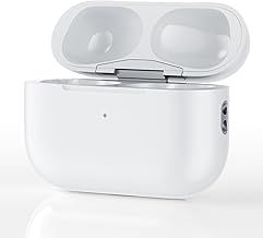 Wireless Charging Case Compatible with Air Pods Pro 1st and 2nd Generation, Charging Case Replacement with Bluetooth Pairing Sync Button (to USB-C)