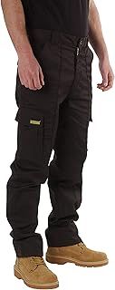 Mens Cargo Combat Work Trousers Sizes 28 to 56 with Button & Zip Fly