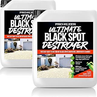 Pro-Kleen Ultimate Black Spot Destroyer for Patio, Stone, Block Paving, Indian Sandstone, and more (10 Litres)