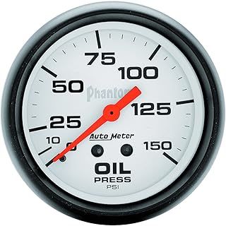Auto Meter 5823 Phantom Mechanical Oil Pressure Gauge
