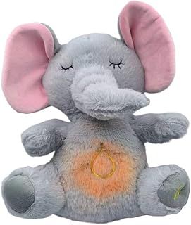 The Relief Sheep Elephant Soft Doll With Rhythmic Breathing Motion And Music, Sleep Buddy, Glowing Musical Soothing Sheep Doll for Kids Sleeping