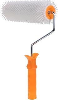 Spiked Roller, 23cm / 9inch Spiked Screeding Compound Roller, Spiked Roller for Self Leveling with 13mm Spikes, Concrete Self Leveling Spiked Roller