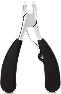 BEZOX Precision Toenail Clippers Trimmer for Thick or Ingrown Toenails - Fingernail Clipper - W/Metal Box