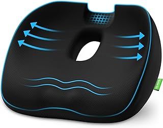 AUVON Donut Pillow Seat Cushion with Scientific Centre Hole for Hemorrhoids