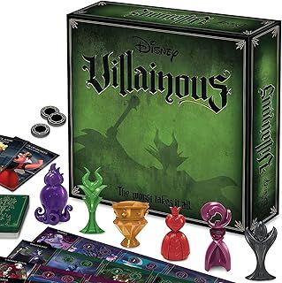 Ravensburger Disney Villainous Worst Takes It All - Expandable Strategy Family Board Games for Adults & Kids Age 10 Years Up - 2 to 6 Players