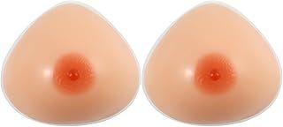 Windsleeping Triangular Silicone Breast Forms for Wide Chest Mastectomy Prosthesis Fake Boobs Bra Enhancer
