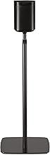 Flexson Professional Floor Stand for Sonos One, One SL and Play:1 - Black (Single)