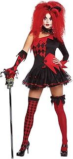 amscan Womens Jesterina Ladies Female Jester Fancy Dress Costume