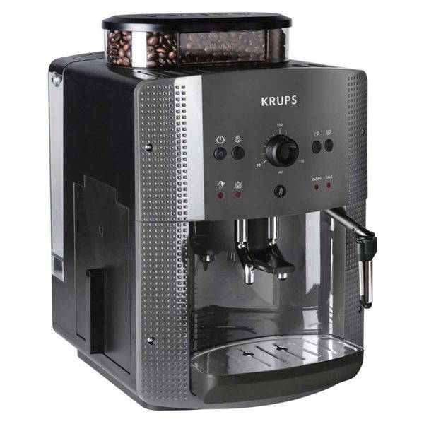 Krups EA 810B coffee maker - coffee makers (freestanding, Fully-auto, Espresso machine, Coffee beans, Cappuccino, Espresso, Black)