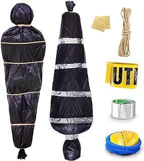 ROSAUI Halloween Decoration Kit - Spine-Chilling Inflatable Corpse for Creating Realistic Horror Scenes