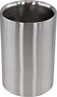 GEEZY Stainless Steel Double Walled Brushed Champagne Wine Bottle Drink Ice Cooler
