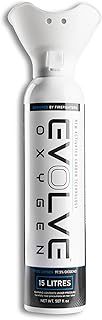 15-Litre Pure Oxygen Canister with Breathing Cup | Portable Oxygen Can | Ideal for Home Use and Outdoor Activities | Designed by Firefighters | Made in Britain | Pack of 1