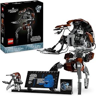LEGO Star Wars Droideka Set, Collectible Droid Model Kit for Adults to Build, Home Officé Decor Display Figure, Memorabilia Gift idea for Men, Women, Him, Her & Fans 75381