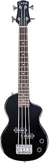 Carry-on By Blackstar Mini Electric Bass Guitar, Perfect for Kids and Adults, Beginners and Travel - Jet Black