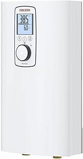 Stiebel Eltron DCE-X Premium Compact Instant Water Heater, Suitable for Showers, Maximum Energy Efficiency, Accurate Temperature delivery, 238159, 220240 V, White, 10/12 kW