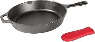 Lodge L10SK3ASHH41B Cast Iron Skillet, Pre-Seasoned, 12-inch by Lodge