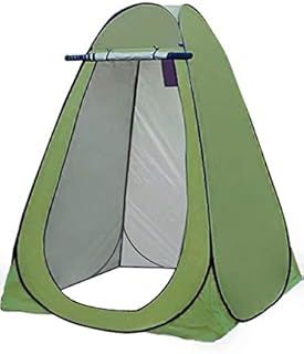 Shower Privacy Toilet Tent Beach Portable Changing Dressing Camping Pop Up tents Room Sun Sunshade Baby Outdoor Backpack Shelter Canopy (GREEN)