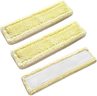 3 Pack Window Vac Cleaning Pads for Karcher Replacement Microfibre Cleaning Mop Cover Cloths Compatible with Karcher WV2 WV5 WV6 Plus Premium Accessories((ONLY for The Spray Bottle with Velcro)