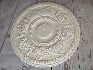 Plaster ceiling rose 18" 460mm Victorian Leaf