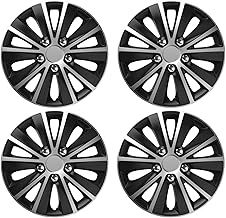 UKB4C 4 x Wheel Trims Hub Caps 15" Covers fits Peugeot 106 107 108 206 207 208