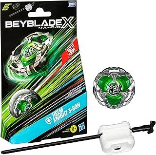 Beyblade X Helm Knight 3-80N Starter Pack Top and Launcher