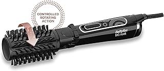 BaByliss Big Hair Rotating Hair Dryer Brush - Dry and Style in One Step, 2 Speeds & Alternating Directions, Ionic Frizz-Control, 50mm Barrel, Black, 2885U