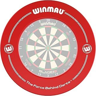 WINMAU Red Printed Dartboard Surround