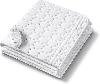 Beurer UB 30 heat pad, with 3 temperature levels and overheating protection, cuddly heat pad, fluffy soft cotton top, machine washable