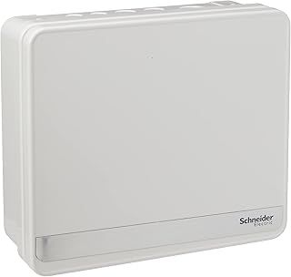Schneider Electric Easy9+ - Consumer Unit, 8 Way, No Incomers, Surface Mount Enclosure, Semi Flush Kit available, EZ9E8MCU, Metal