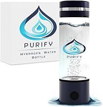 PURIFY™ - Hydrogen Water Bottle, 330ml Hydrogen Water Generator with Platinum SPE/PEM Electrolysis Technology