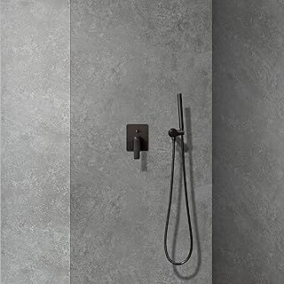 DBS Grey Concrete Matt 1000mm Wide Shower Wall Panel 1m x 2.4m PVC Bathroom Cladding 10mm